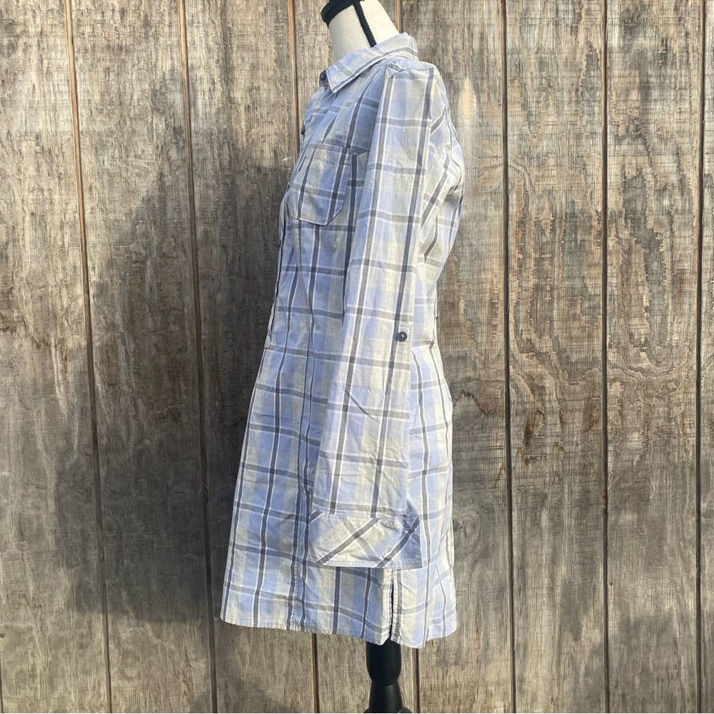 Columbia Sapphire Peak Long Sleeve Henley Shirt Dress Size M - Picture 5 of 12